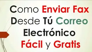 fax: como enviar un fax gratis por Internet desde correo electr&oacute;nico 2020.