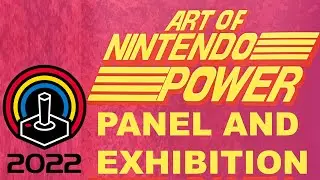PRGE 2022 - The Art of Nintendo Power - Portland Retro Gaming Expo 4K