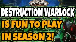 Season 2 Destruction Warlock is SUPER Fun! Ranked Arenas Chaos Bolt Legendary Shadowlands 9.1