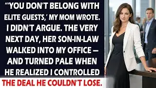 My Mom Said I Didn’t Belong, Then The Next Morning, Her Son In Law Learned the Truth