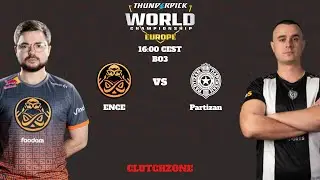 ENCE vs Partizan | Thunderpick World Championship 2025: European Series 2 - Playoffs