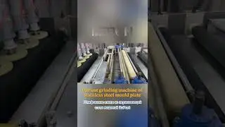 DuPont Grinding Machine  Mould Plate.Шлифовальная техника DuPont  #metalfinishing #полировкаметалла
