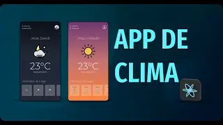 APP DE CLIMA COM REACT NATIVE