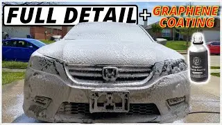 Full DEEP CLEAN and Graphene Ceramic Coating a Honda Accord | AndRem Details