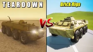 Teardown BTR VS Brick Rigs BTR - Which is Best?