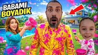 ALİ NECATİ BABASININ KIYAFETLERİNİ AYAKKABISINI HERŞEYİNİ BOYADİK.BABAM ÇILDIRDI