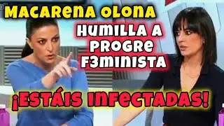 Macarena Olona HUMILLA a Progre en TELEVISION - Duro ENFRENTAMIENTO