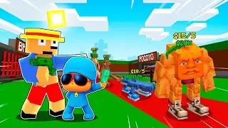 JUGAMOS STEAL A BRAINROT CON POCOYÓ EN MINECRAFT 😱