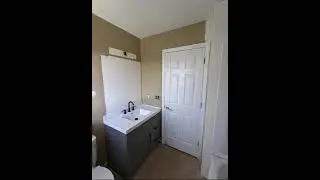 Interior Painting, Wall Repair, Ceiling Repair of a Bathroom in Warsaw, Indiana- Matthews&rsquo; Painting