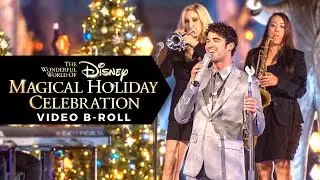 &ldquo;The Wonderful World of Disney: Magical Holiday Celebration&rdquo; 2021 B-Roll Darren Criss