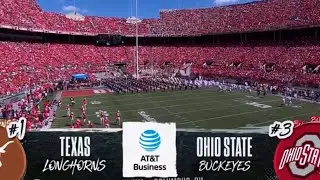 Texas vs Ohio State CFB On Fox Intro/Theme Week 1 | 2025 College Football 