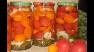 Помидоры в желе / Заготовки на зиму