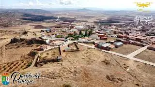 Puebla del Príncipe a vista de dron