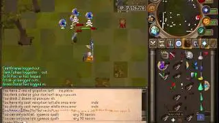 Runescape-Saints B3ast Pk Vid #5 Barrows Pking