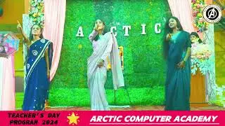 Girls Trio Dance on Teachers' Day 2024 @arcticcomputeracademy