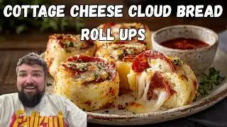 Cottage Cheese Cloud Bread Pizza Roll Ups Recipe | The Keto snack you have been waiting fore