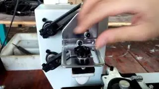 Pad machine button induction