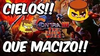 CIELOS! QUE MACIZO!! 🔥🔥🔥 CONTRA III THE ALIEN WARS Y OTROS JUEGOS RETRO!!
