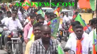 COIMBATORE .. TWO WHEELER ELECTION CAMPAIGN RALLY.
