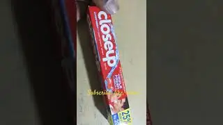 Colgate, Dabur Red, Close Up toothpaste. #timepass #products #viral #shorts #fun subscribe to this..