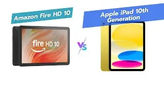 Amazon Fire HD 10 vs Apple iPad 🍏🔥