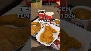 Texas Chicken ra mắt combo mới si&ecirc;u hời 🤤🍗 #foodreview #texaschicken