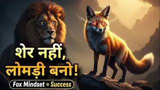 शेर नहीं, लोमड़ी बनो | अगर सफल होना है तो Fox Mindset सीखो 🦊 | Full Book Summary in Hindi