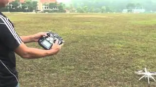 Walkera QR X350PRO with Futaba T8J Radio