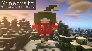 Minecraft: How to build Christmas Elf House | Easy Survival Tutorial | #1