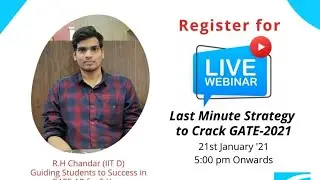 Last Minute Strategy to Crack GATE AR