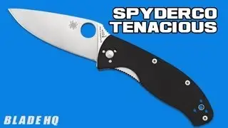 Обзор Spyderco Tenacious