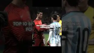 Top 10 biggest Humiliation in football history 💀🔥|| #shorts #football #viral #edit
