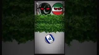 PAKISTAN AND IRAN ON FIRE 🔥 #countryballs #palestine #pakistan #iran