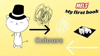 Colours -black & white -| MELS My First Books Series || Learning colours ||