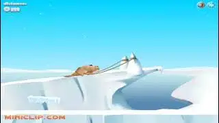 Miniclip: Ice Slide Gameplay