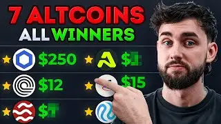 NOT A DRILL - 7 Altcoins That Will CRUSH Crypto Altseason 2025!