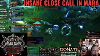 Wow Classic Hardcore Moments. Insane Mara Run.