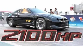 2100HP Nissan GTR - UAE's Fastest by F Performance!