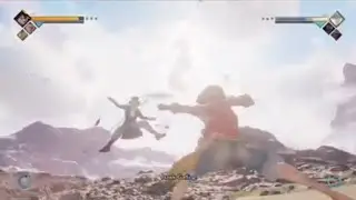 Jump force gameplay trio monstruoso Vs barba negra, law y sabo