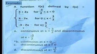 IOE Question, A function f(x) defined by f(x) =    || Saroj Basnet