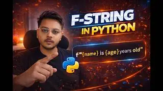 F-String in Python.  @Adi_Code_Hub