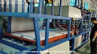 Процесс производства 3D EPS и SCIP строительных панелей для стен зданий