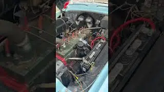 This car has a rare engine, inline 8 cylinder!