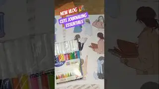 Sham ko journaling essentials leny nikli😲🤩 #minivlog #shorts #youtubeshorts #shortsfeed