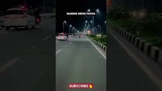 Marin drive patna🛣️#patna#marine#drive#road#short#reels#video