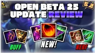 NEW CONQUEST CHANGES, ITEMS, & RELICS! | Open Beta 25 Patch Notes Review