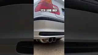 TA TECHNIX LIGNE INOX 323i SOUND #bmw #e46 #exaust #shorts