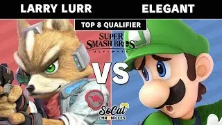 Smash Ultimate Tournament - Larry Lurr (Fox) Vs. Elegant (Luigi) Winners Top 64 - Socal Chronicles