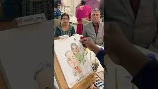 Live Caricature Artist at Events | Wedding & Corporate Entertainment 🎨😄