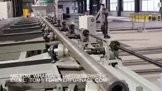 Thick wall steel pipe quenching and tempering electric system